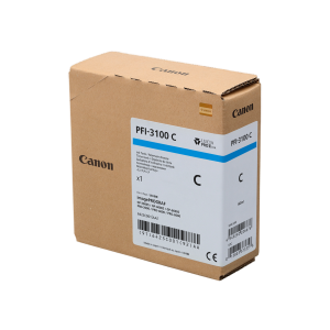 Cartucho de tinta Canon PFI-3100C Cyan - 160 ml.
