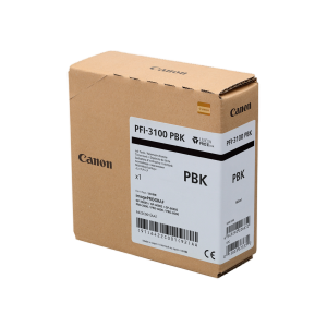 Cartucho de tinta Canon PFI-3100PBK Negro Photo - 160 ml.