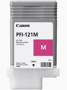 Cartucho de tinta Canon PFI-121M Magenta - 130 ml.