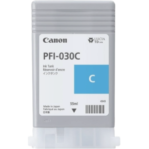 Cartucho de tinta Canon PFI-030C Cian - 55 ml.
