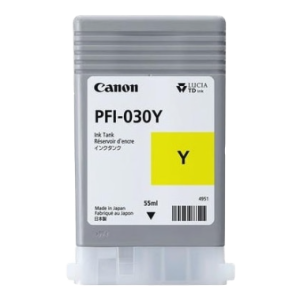 Cartucho de tinta Canon PFI-030Y Amarillo - 55 ml.