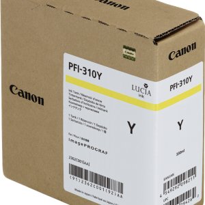 Cartucho de tinta Canon PFI-3300Y Yellow - 330 ml.