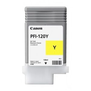 Cartucho de tinta Canon PFI-120Y Amarillo - 130 ml.
